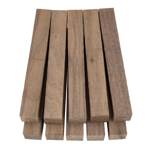 Walnut pen blanks 5/8 10 pack - product of Canada