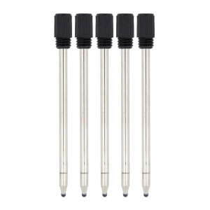 Mini pen refill for Lighthouse pen kits black - 5 pack
