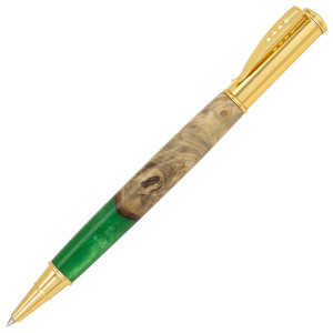 Snap Cap rollerball pen kit gold