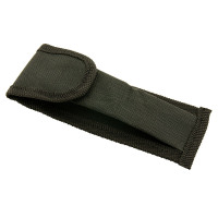 Black nylon pouch for folding knives 1-1/4" x 4-1/2"