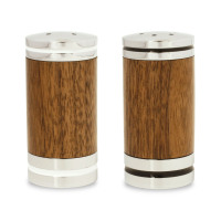 Deluxe salt & pepper shaker kit set chrome