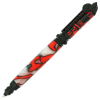 Firefighter pen kit matte black and red