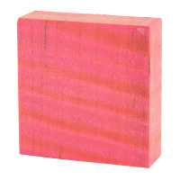 Stabilized curly maple ring blanks extreme pink