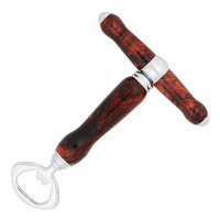 Bottle opener and corkscrew 2-in-1