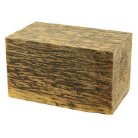 Stabilized Black Palm bottle stopper blanks -1-1/2 x 1-1/2 x 2-1/2