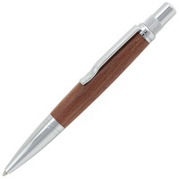 Solano ballpoint pen kit by Beaufort chrome
