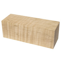 Project BLOCK Curly Maple 2 x 2 x 6 - product of Canada