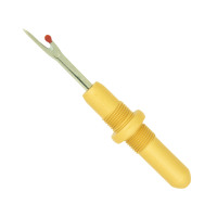 Double seam ripper replacement blade - small satin gold