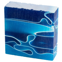 Acrylic ring blank #608 - Blue Sky