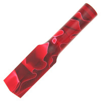 Acrylic pen blanks #578 - Red Ribbon