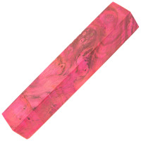 Stabilized Buckeye burl pen blanks pink