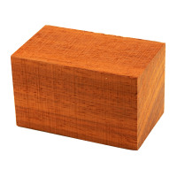Padauk bottle stopper blank - 1-1/2" x 1-1/2" x 2-1/2" 