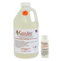 Cactus Juice stabilizing resin HALF gallon