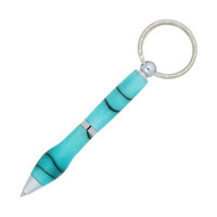 Mini pen key ring kit chrome