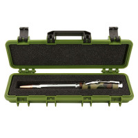 Tactical rifle case pen box green