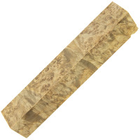 Stabilized maple burl pen blanks - natural