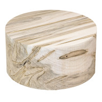 Wormy Maple bowl blanks round 3" - product of Canada