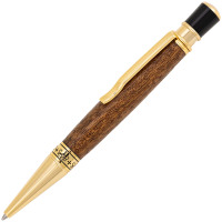 Aquilo ballpoint pen kit by Beaufort gold