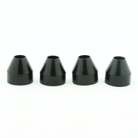 Non-stick bushings for CA finishing