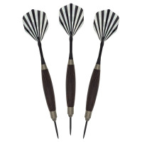 Steel point gun metal dart kit - set of three