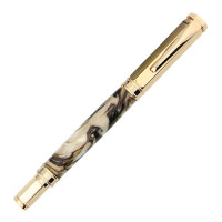 Magnetic Vertex rollerball pen kit gold