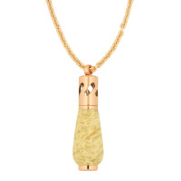 Aromatherapy necklace kit rose gold