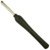 Negative rake carbide cutter round for ACCU-CUT round chisel