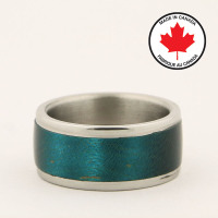 JDG stainless steel two-piece ring core 6 mm width - made in Canada