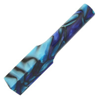 Acrylic pen blanks #32 - Turquoise Aqua Wave