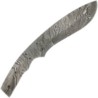 Persian pattern weld steel knife blade Scorpion