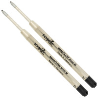 Schmidt Easy Flow 9000 Parker style refills black - two pack