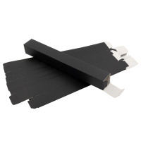 Matte black cardboard pen box 10 pack