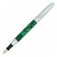 Presimo fountain pen kit etched chrome