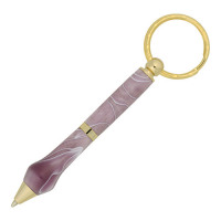 Mini pen key ring kit gold