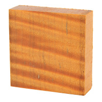 Stabilized curly maple ring blanks orange