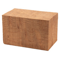 Redwood Burl bottle stopper blank - 1-1/2" x 1-1/2" x 2-1/2"