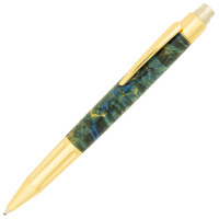 Luxor push button click pen kit with Schmidt mechanism gold 