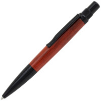 Solano ballpoint pen kit by Beaufort black chrome