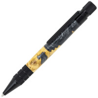 Headwind ballpoint pen kit by Beaufort black chrome