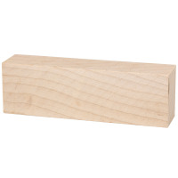 Knife block - Hard Maple 1" x 1-1/2" x 5"