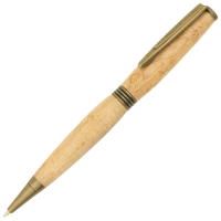 Budget Streamline ballpoint pen kit antique brass