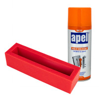 Silicone 1-blank casting mold & mold release spray bundle