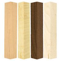 4-pack of wood pen blanks
