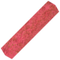 Stabilized box elder burl pen blanks red - product of Canada