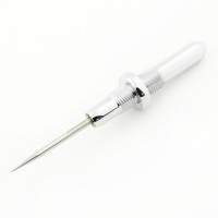 Stiletto tip for threaded Single seam ripper chrome