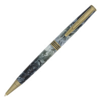 Budget Streamline ballpoint pen kit antique brass