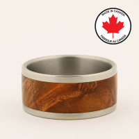 JDG stainless steel two-piece ring core 8 mm width - product of Canada