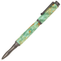 Dynasty rollerball pen kit matte black pearl