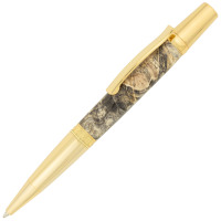 Maple Leaf pen kit gold with finial twist