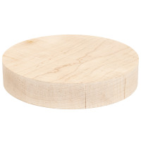 Curly Maple bowl blanks round 2-1/2" - product of Canada